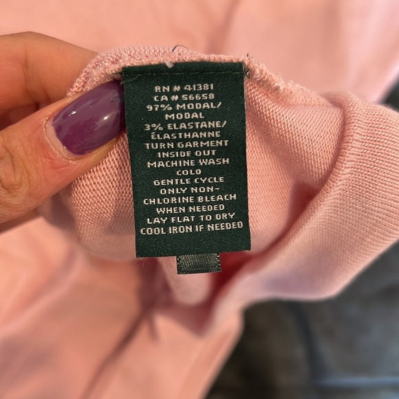 🔥Ralph Lauren Pink Turtleneck Top🔥 - Picture 6 of 6